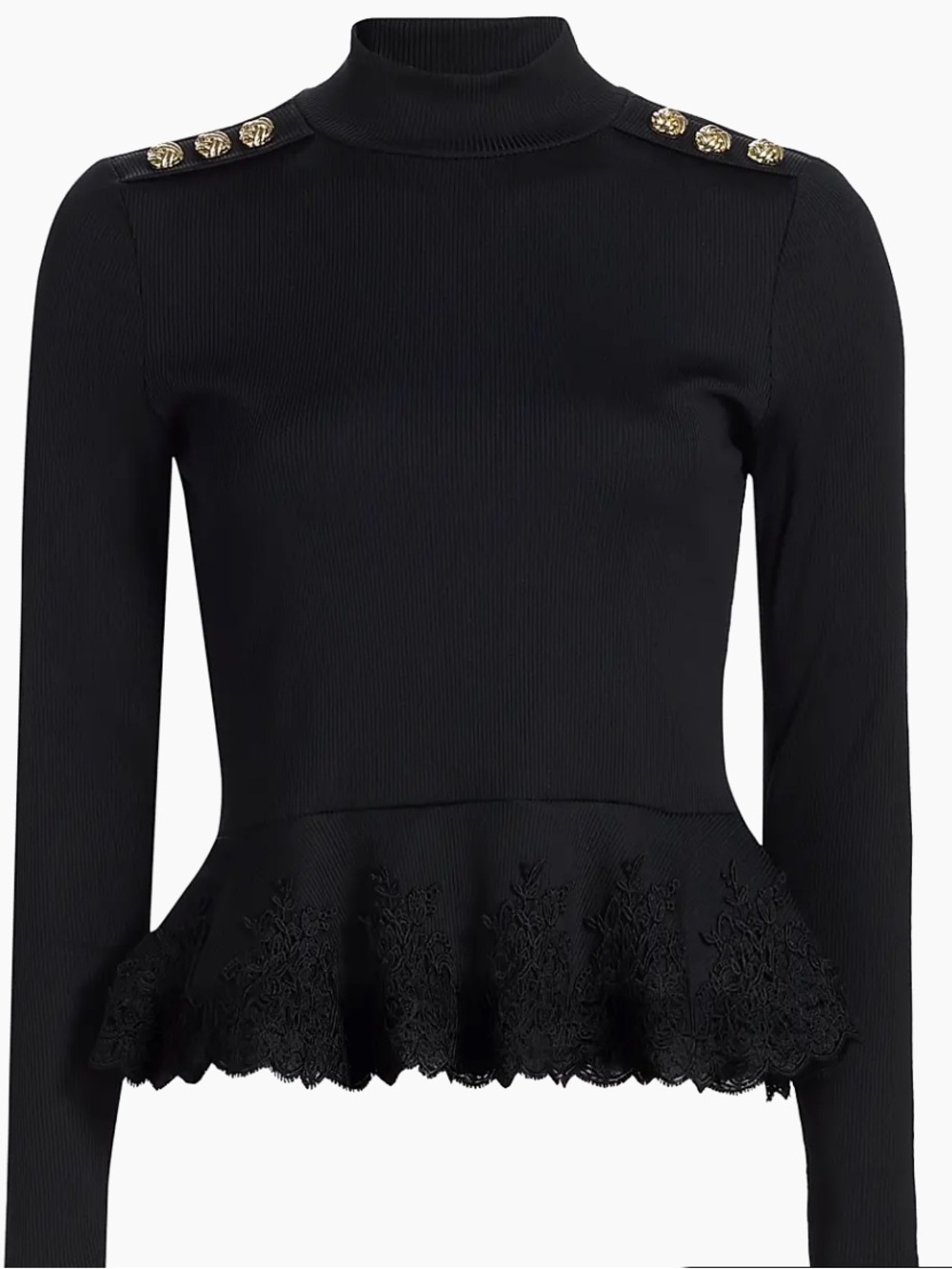 Generation Love Nanette Rib-knit Peblem Top